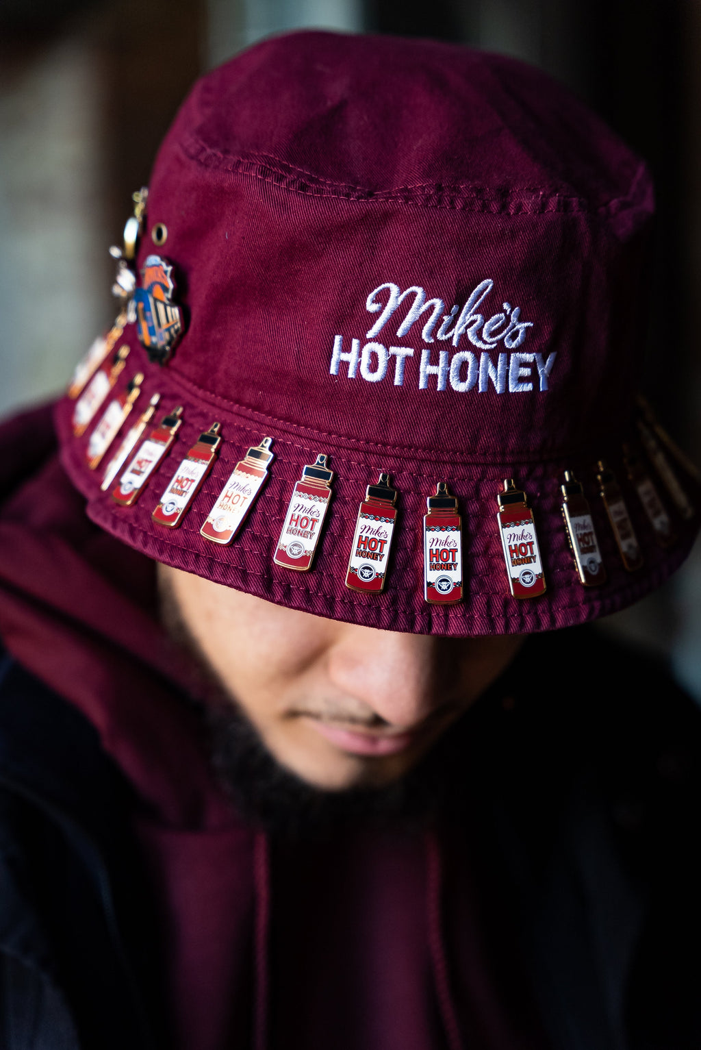 Mike's Hot Honey Pin OG Bottle