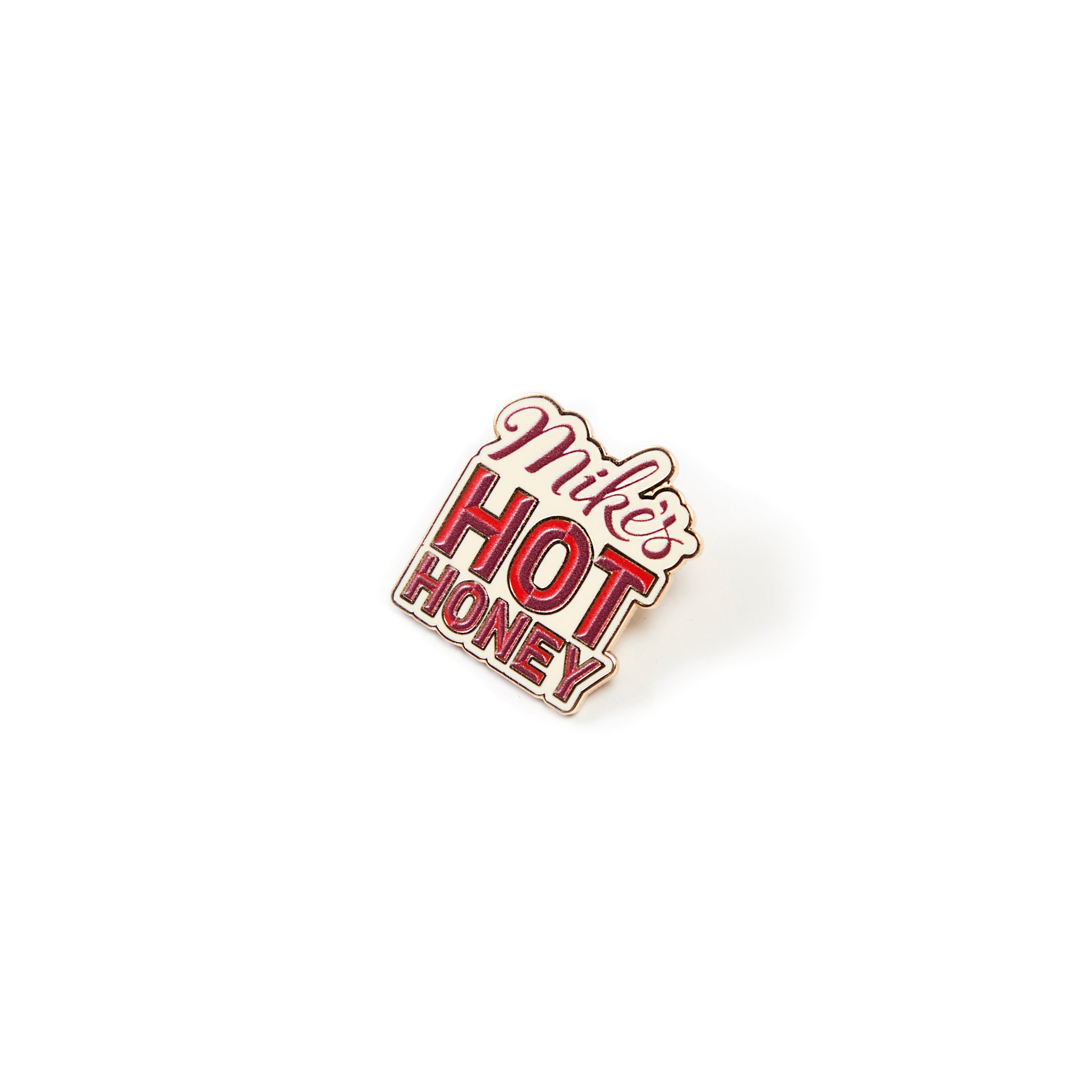 Mike's Hot Honey Pin Vertical Logo