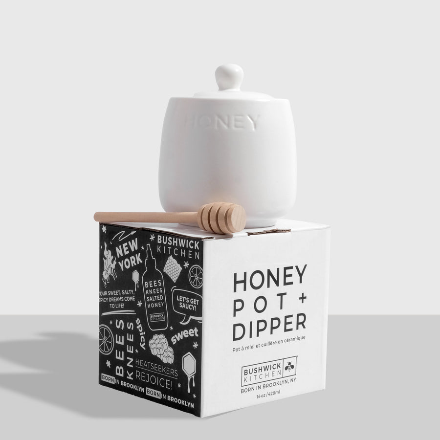 Honey Pot with Dipper L6